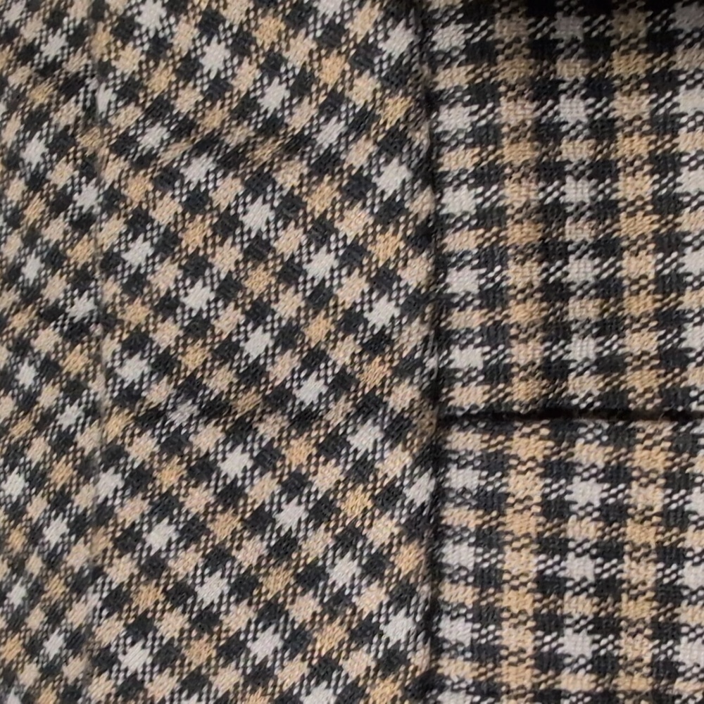 J. Jill Ponte Women's Black and Tan Checkered Slim Leg Pants NWT Size Medium - Picture 5 of 6